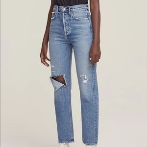 Agolde 90’s Pinch Waist High Rise Straight